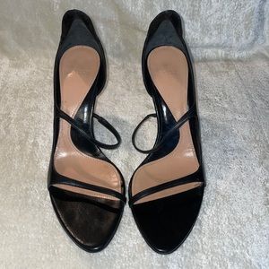 Bally Sz US 8/EU 38.5 sexy 3.5” blk leather heels